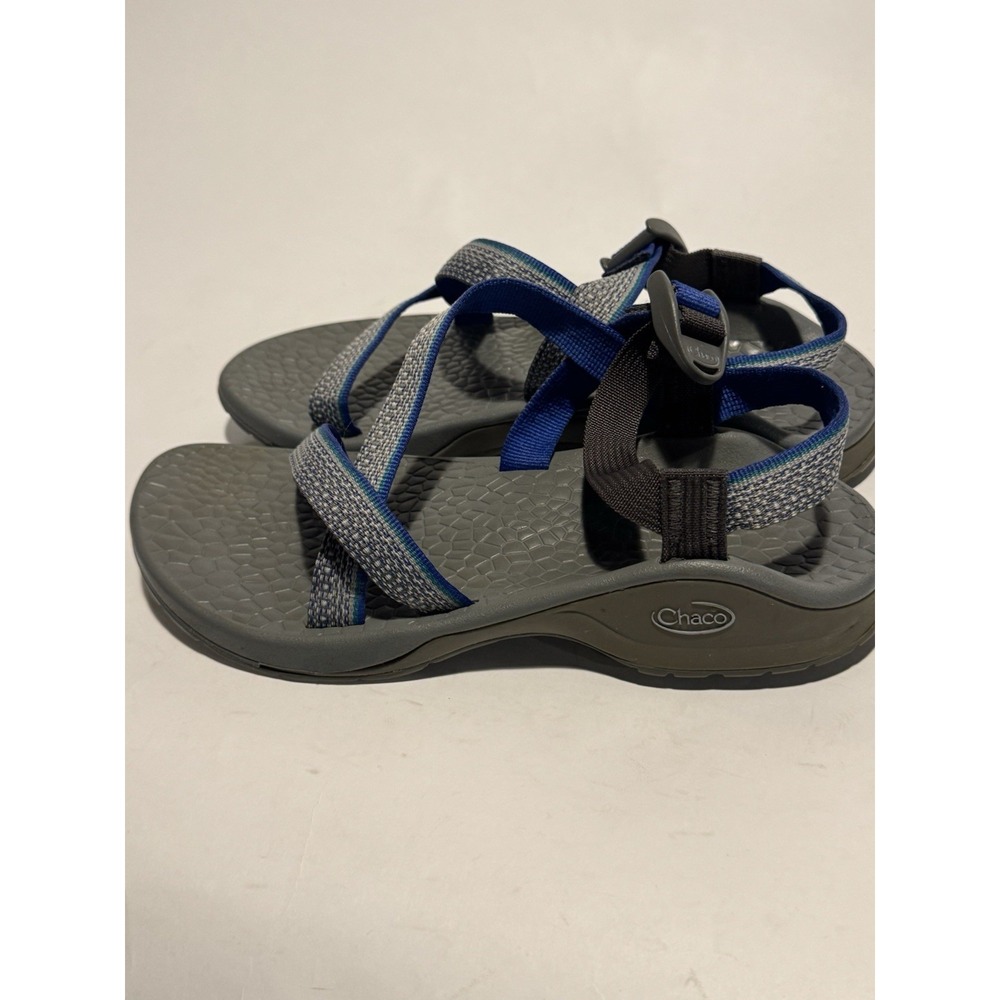 Chaco Cloud Blue & Gray Outdoor Performance Sandals 10